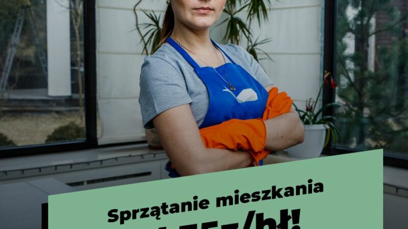 Profesjonalne sprzątanie mieszkania w Warszawie