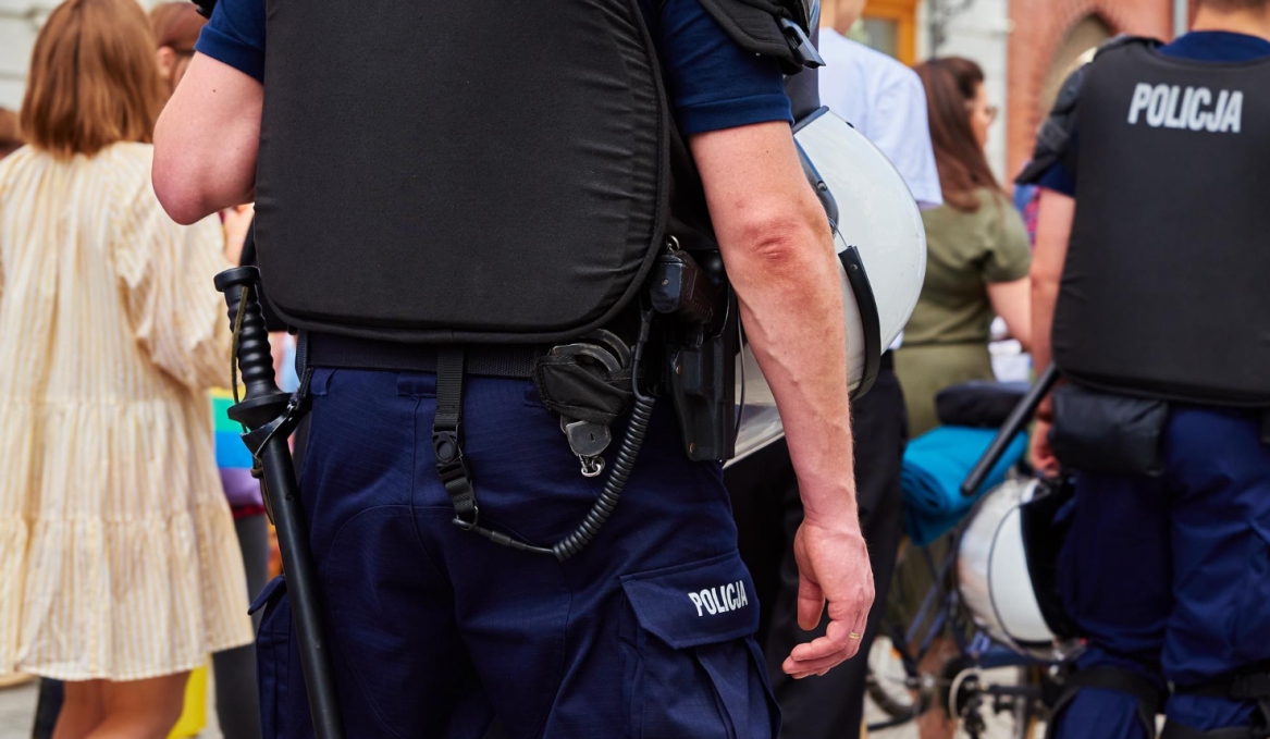 Sierż. Sebastian Rylski i st. post. Wioletta Szymańska: Śródmiejskiej policji dzięki za skuteczne zatrzymanie złodzieja