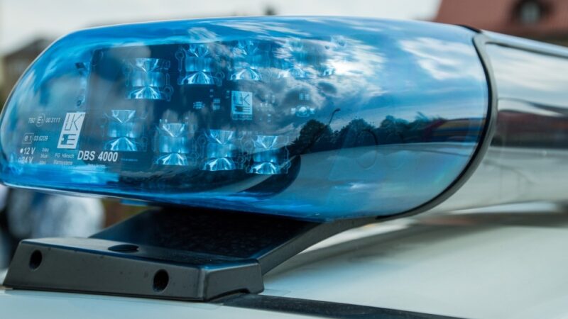 Pościg za kierowcą skutera na Bemowie zakończony zatrzymaniem przez policję