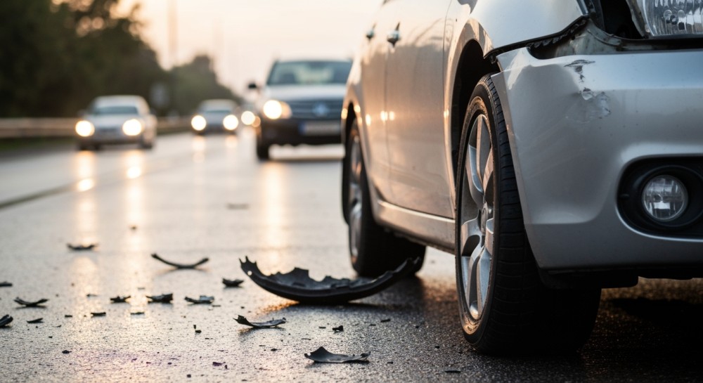 Tragiczna kolizja pod Warszawą: autobus i auto zderzyły się z jeleniem