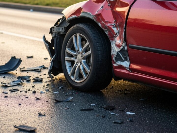 Audi Q3 spadło z wiaduktu w Warszawie – szczęśliwe zakończenie bez ofiar!