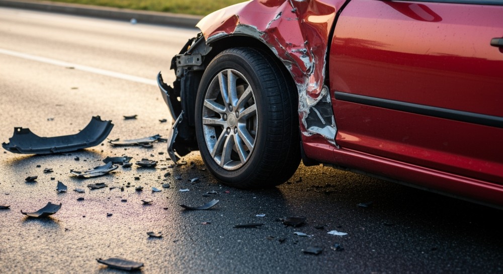 Audi Q3 spadło z wiaduktu w Warszawie – szczęśliwe zakończenie bez ofiar!