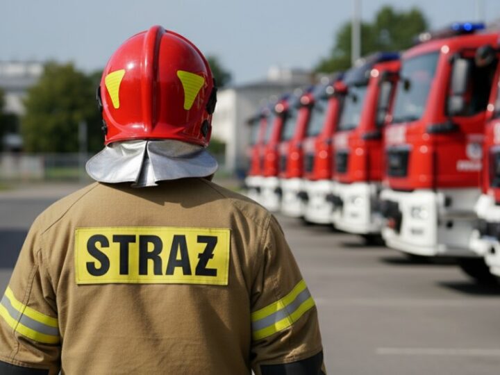 OSP Wesoła w Dniu Niepodległości: od akcji chemicznych po pożar mieszkania