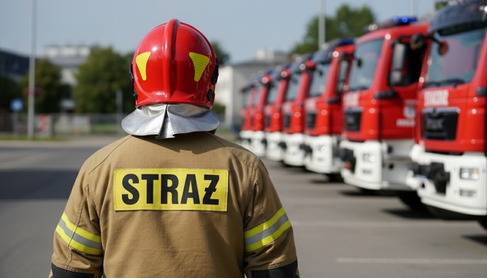 OSP Wesoła w Dniu Niepodległości: od akcji chemicznych po pożar mieszkania