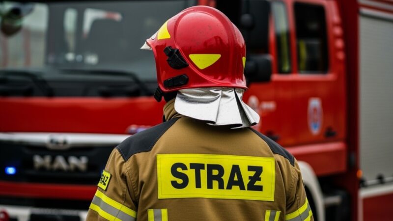 Żoliborz żegna Edwarda Dmochowskiego – strażaka i lokalnego bohatera