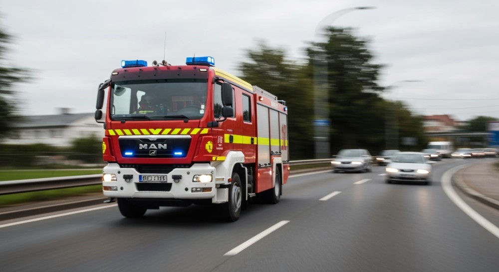 Pożar kontenerów na Bakalarskiej: strażacy w akcji przez 5 godzin