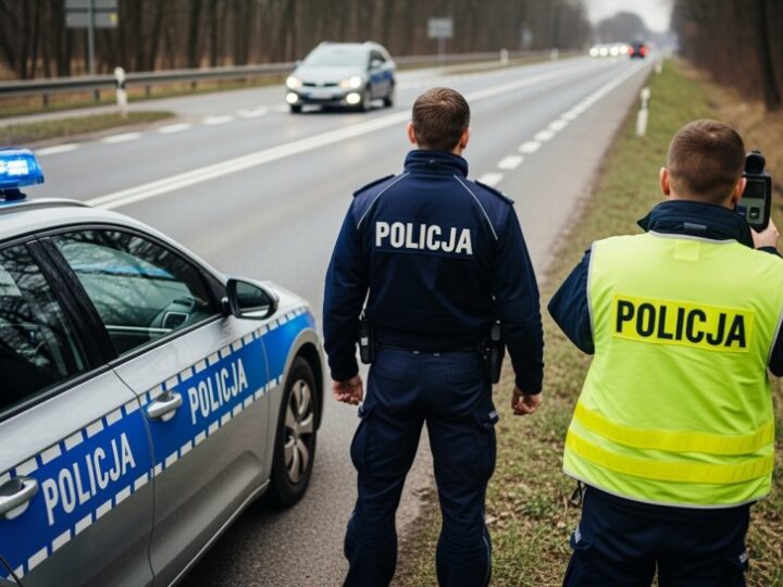 Pijany kierowca w pościgu: Uderzył w drzewo i uciekł z narkotykowym kompanem