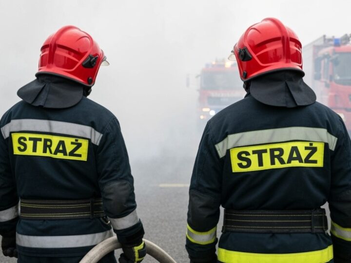 36-latek zatrzymany za podpalenie kontenerów przy ul. Bakalarskiej
