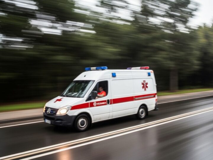 Tragedia na lodzie: kierowca ocalał po wpadnięciu pod zamarznięty zbiornik