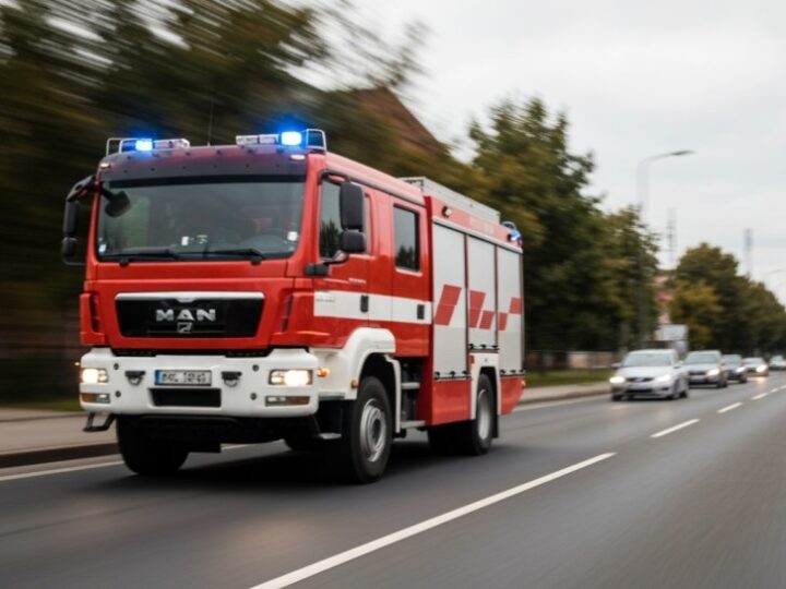 Warszawski pożar: strażacy w akcji ratują mieszkańców i zwierzęta
