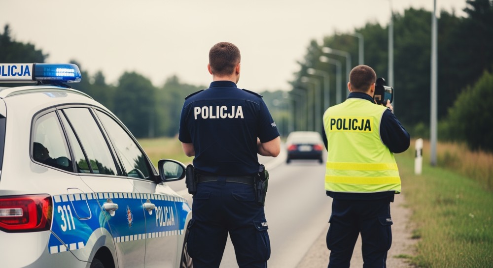 Czujny dzielnicowy uratował życie na drodze!