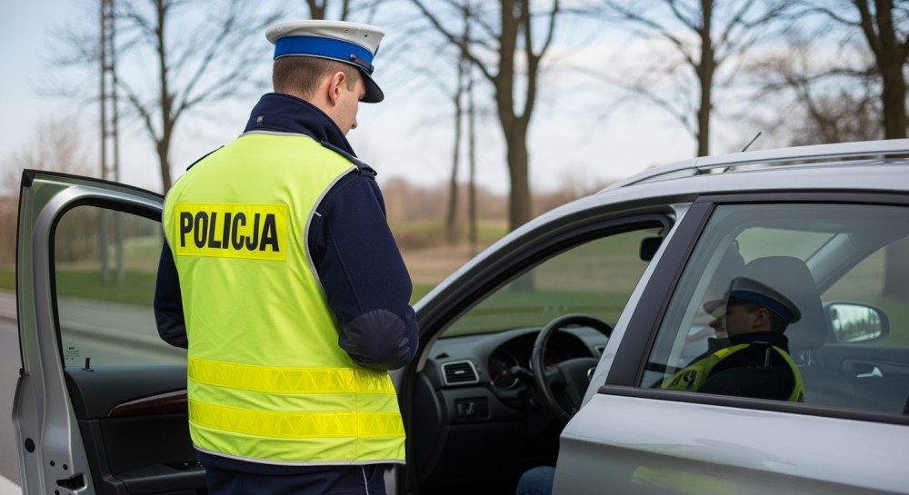 Drogówka kontroluje ciężarówki na S-7: pięć mandatów za wyprzedzanie