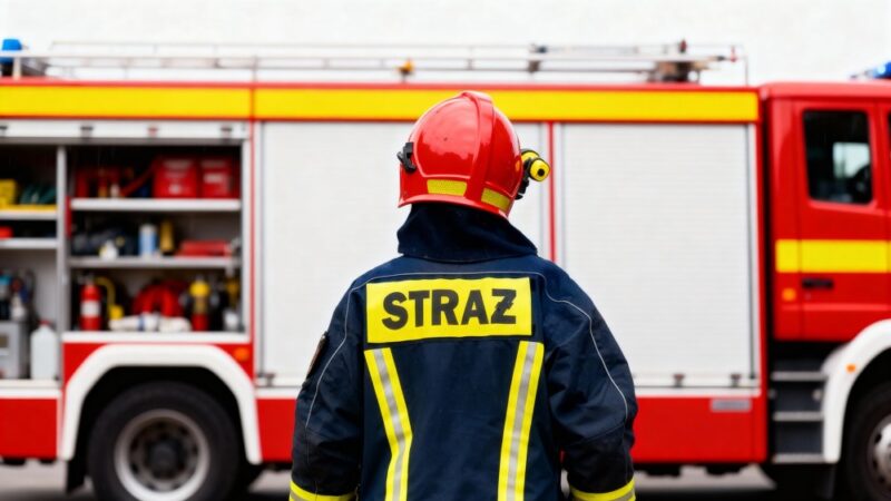 Nowe wyposażenie dla strażaków OSP Wesoła dzięki wsparciu WFOŚiGW