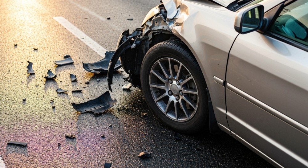 Poważny wypadek na A2: Kierowca zasnął za kierownicą