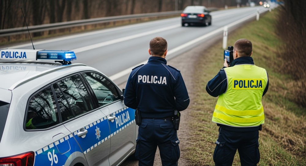 Bezpieczniejsze Mazowsze: Policja w walce z nadmierną prędkością