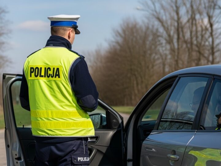 Kierowca z zakazem prowadzenia wymusił pierwszeństwo na radiowozie!
