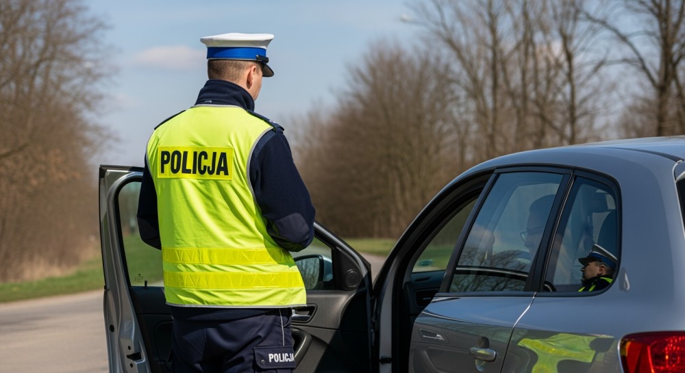 Kierowca z zakazem prowadzenia wymusił pierwszeństwo na radiowozie!