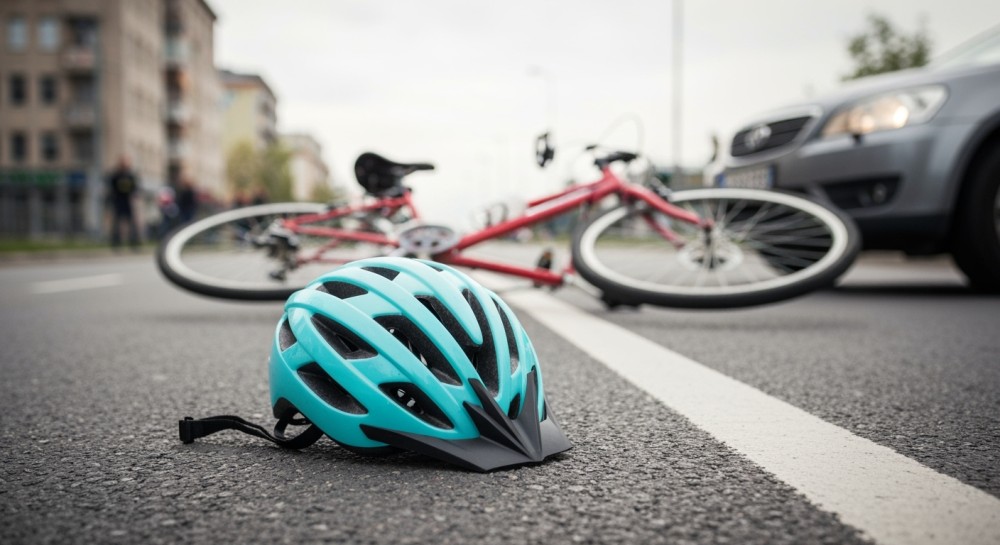 Kierowco, uważaj na rowerzystów. Nagranie ku przestrodze