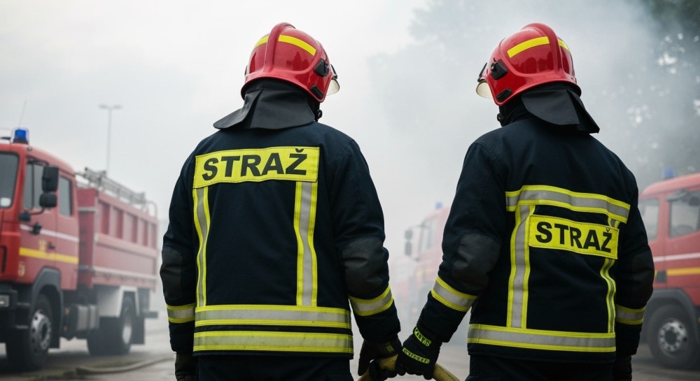 Dramatyczny pożar w podziemnym garażu: strażacy w akcji na ul. Rembielińskiej