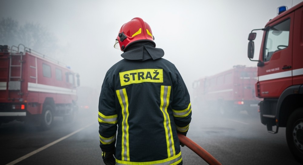 Pożar w Szeligach: dramatyczna noc dla mieszkańców i strażaków