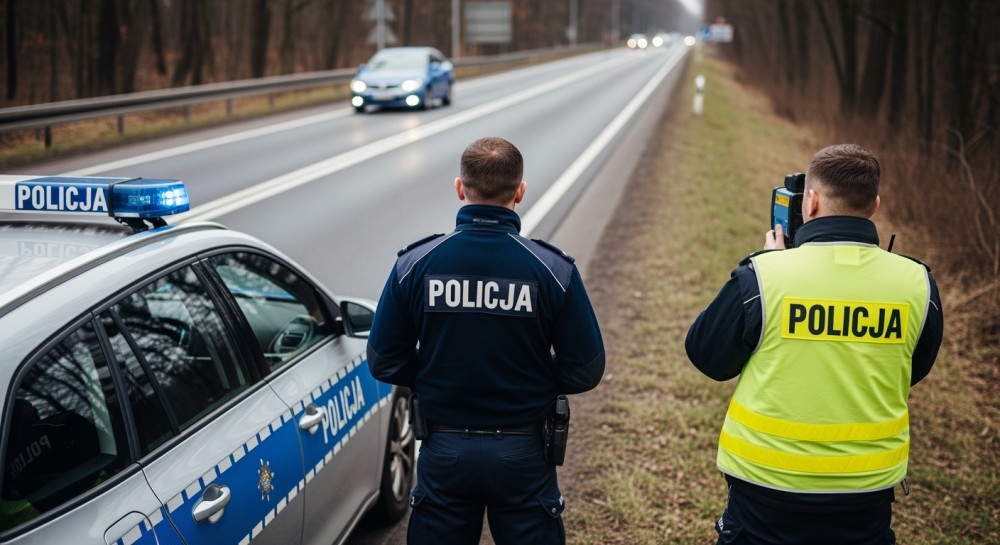 Pijany kierowca w centrum miasta – szybka akcja policji!