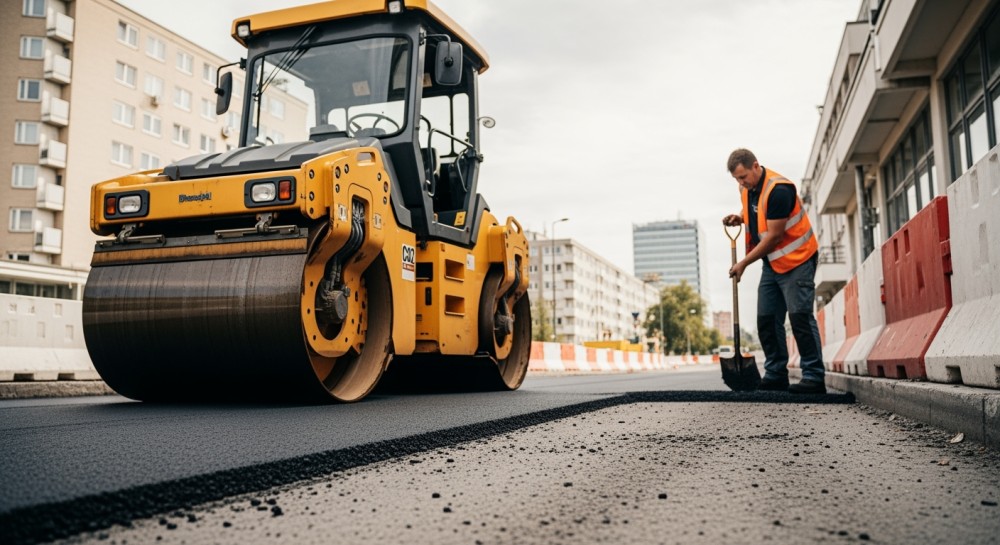 Prace drogowe na ul. Zamkowej: Utrudnienia w ruchu trwają