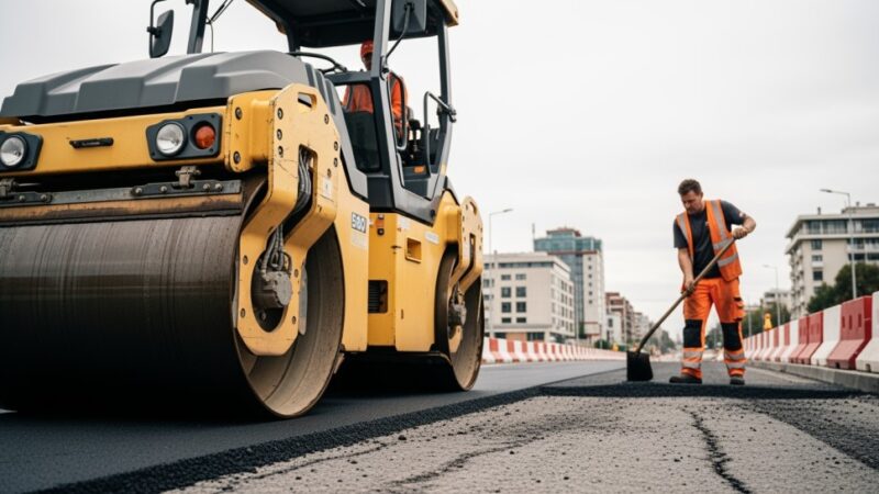 Nowe chodniki i oświetlenie na Białołęce – piesi zyskają bezpieczniejsze trasy!