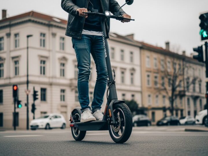 Mandat za jazdę na hulajnodze: Przez promile i pasażera do kłopotów!