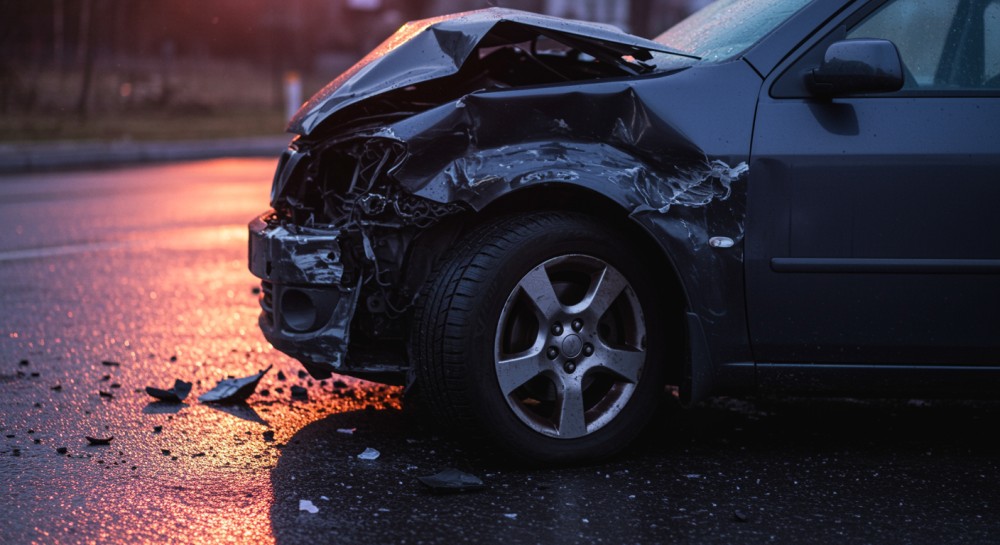 Tragiczny wypadek: motorowerzysta nie żyje po zderzeniu z Fordem