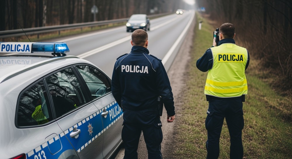 Bezpieczna droga dla młodych kierowców: policjanci edukują w mieście