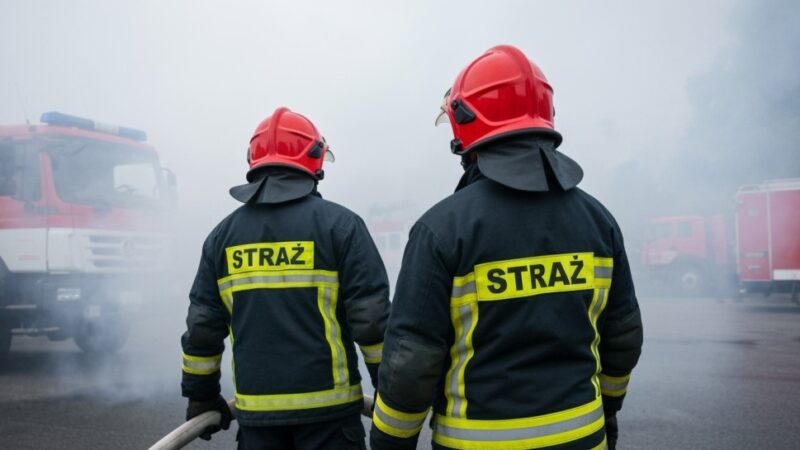 Groźny pożar auta z butlą gazową: Mieszkańcy w niebezpieczeństwie!