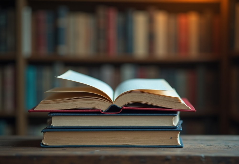 Białołęka świętuje Dzień Bibliotekarek i Bibliotekarzy z karykaturami w tle