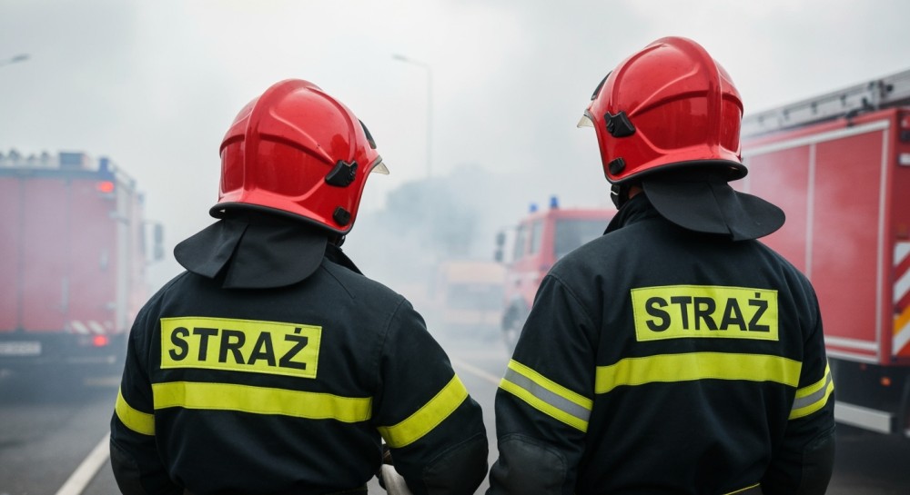 Groźny pożar na Żeraniu: ewakuacja w ostatniej chwili i błyskawiczna akcja strażaków
