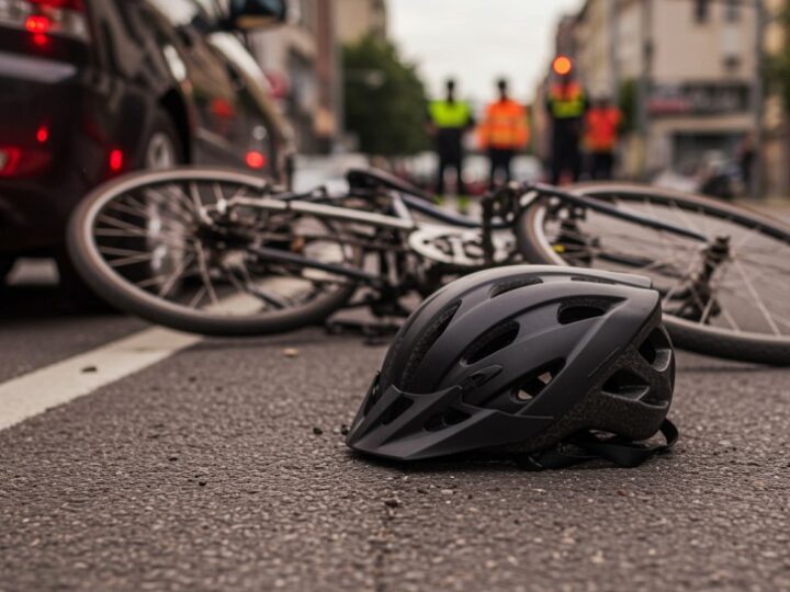 Pijany rowerzysta w akcji: Strażnicy zapobiegają tragedii na Grochowskiej
