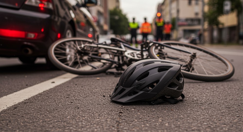 Pijany rowerzysta w akcji: Strażnicy zapobiegają tragedii na Grochowskiej