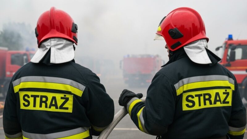 Niebezpieczny pożar w sercu Mokotowa: Błyskawiczna akcja ratunkowa!