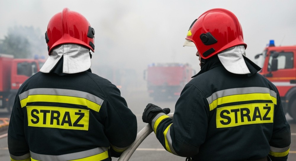 Niebezpieczny pożar w sercu Mokotowa: Błyskawiczna akcja ratunkowa!