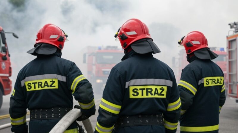 22-latek aresztowany za trzykrotne podpalenie pustostanu w Warszawie