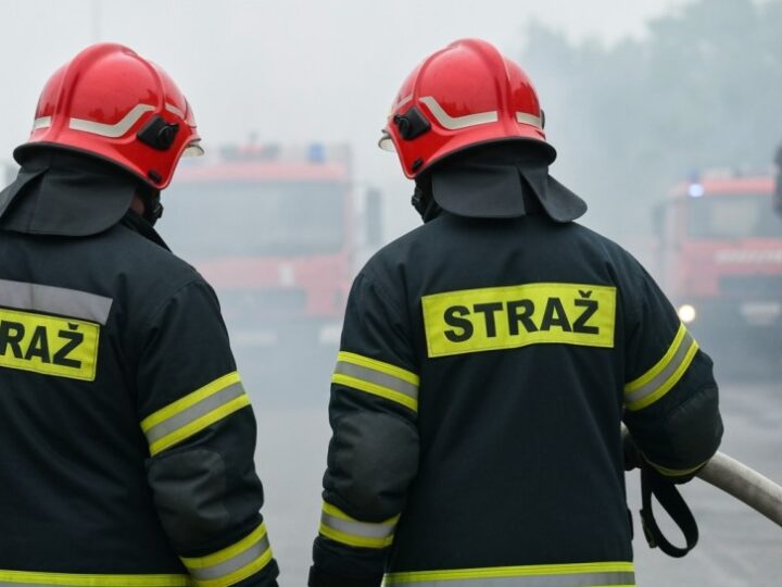 Strażnicy miejscy w akcji: Szybka reakcja na pożar w Natolinie