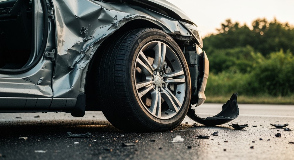wypadek na rondzie zesłańców syberyjskich paraliżuje ruch drogowy