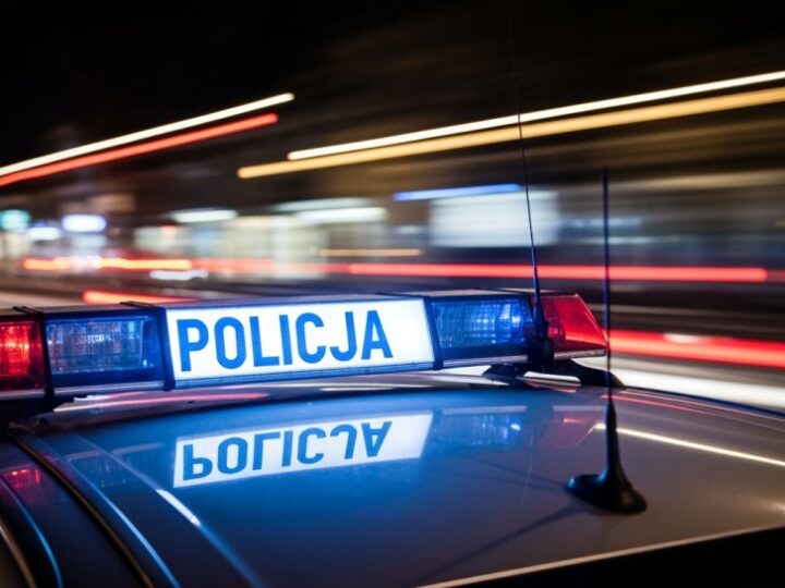 Agresywny pasażer w taksówce obezwładniony przez strażników