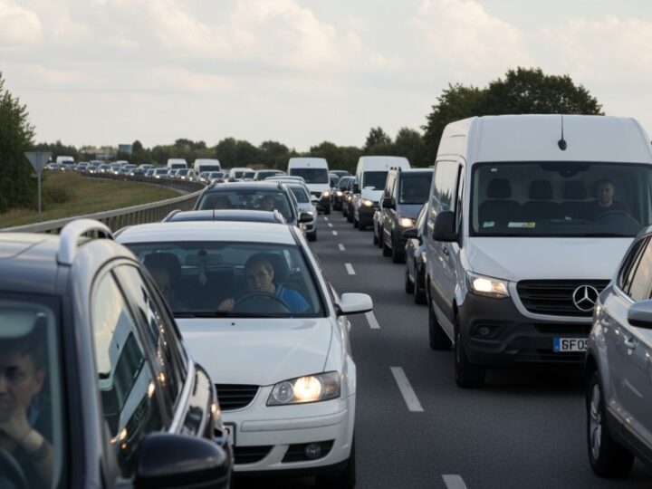Latarnia na Stoczkowskiej: Kolizja i chaos na ulicy