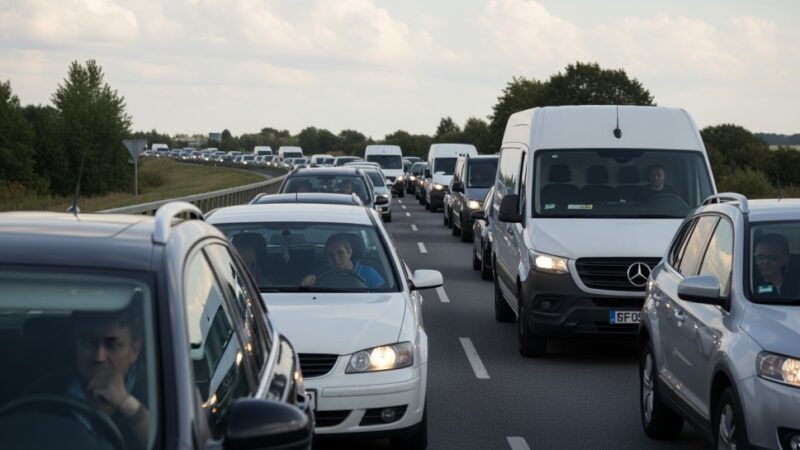 Latarnia na Stoczkowskiej: Kolizja i chaos na ulicy