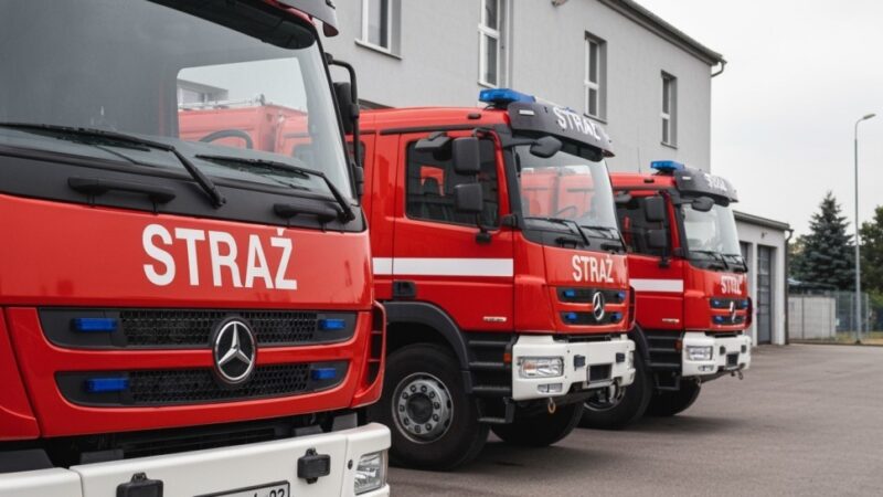 Strażacy z JRG 17 w akcji: Trzy niebezpieczne interwencje w jeden dzień!