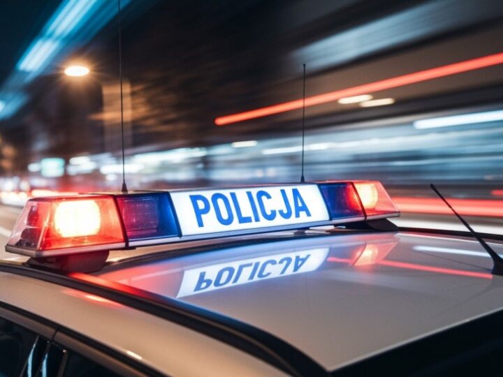 Pijany Ukrainiec zrujnował trzy auta na DK 79, a potem zaskoczył policję uśmiechem