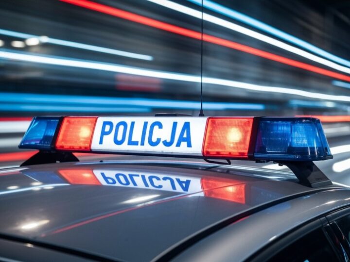 Siekiera i gaz pieprzowy w rękach 49-latka: dramatyczna interwencja policji w Wołominie