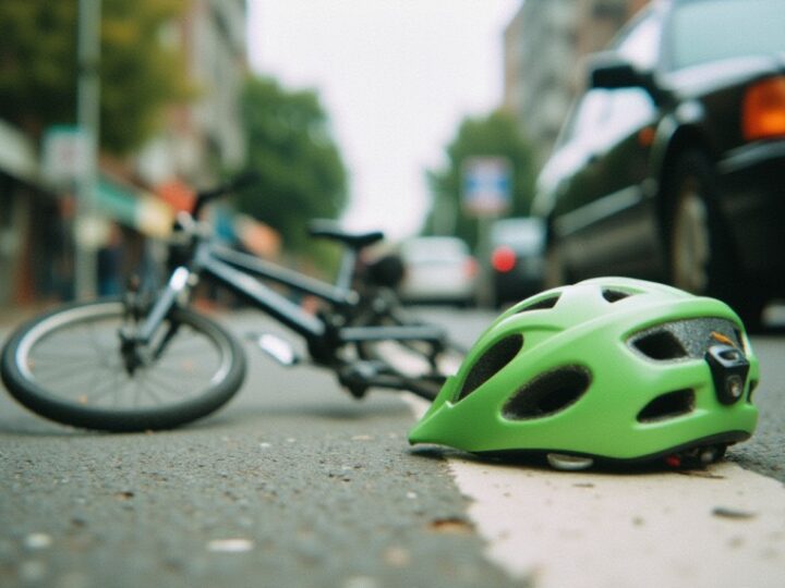 Akrobacje na rowerze zakończone wypadkiem – szybka reakcja strażników miejskich uratowała sytuację!