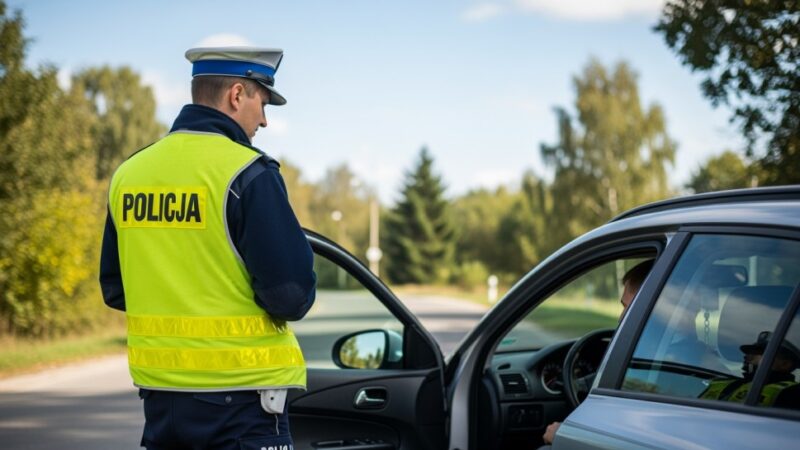 Obywatelska czujność uratowała życie: Nietrzeźwy kierowca Fiata Ducato zatrzymany z ponad 4 promilami alkoholu