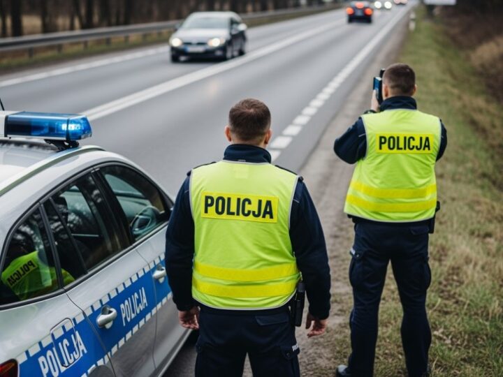 Bezpieczeństwo na drogach: Policja w Lesznowoli walczy z nadmierną prędkością
