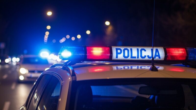 Zatrzymana ciężarówka z niebezpiecznymi oponami – policja interweniuje